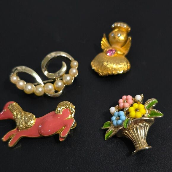 Vintage/modern brooches, pins, - Picture 4 of 4